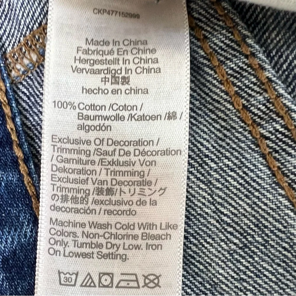 MADEWELL Denim Mid Rise Maxi Jean Skirt Pineland Wash Size 32